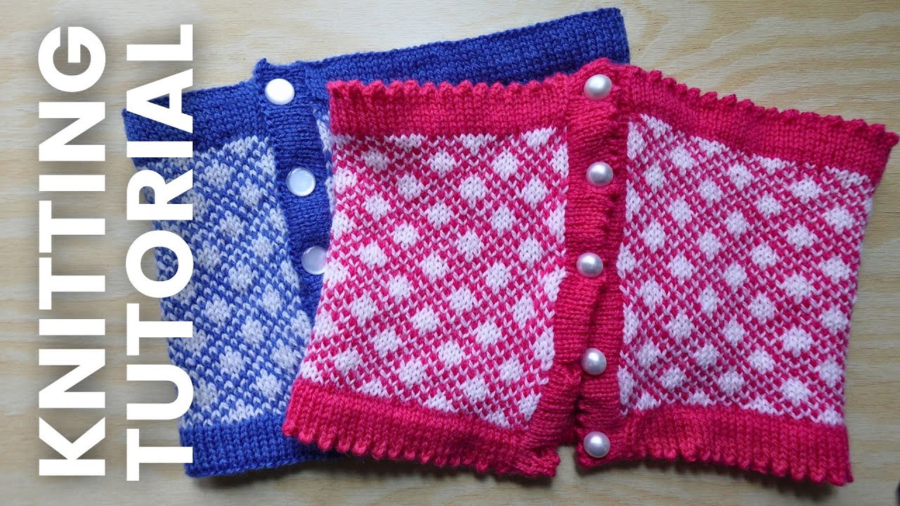 Gated Garden Cowl (full STEEK knitting tutorial)
