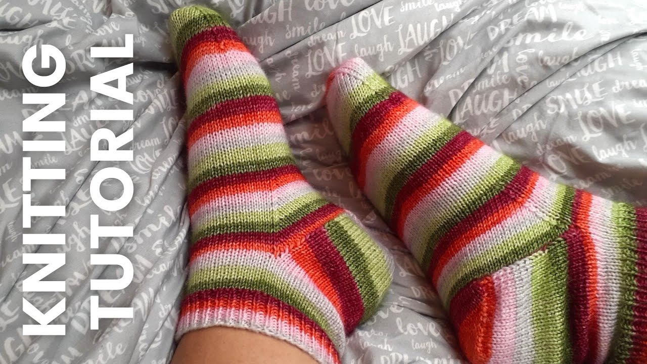 Knitting Socks on Double Pointed Needles [Beginner Friendly!]