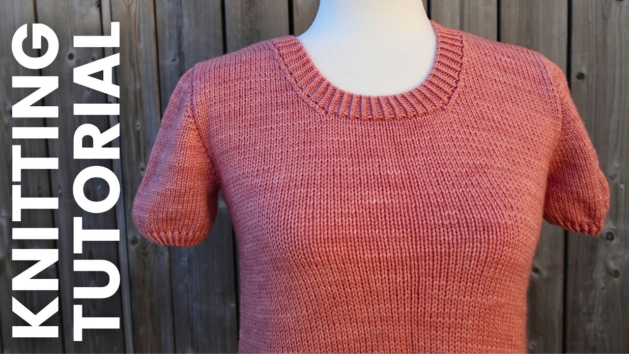 Knit a Set-in Sleeve Sweater [FULL TUTORIAL]