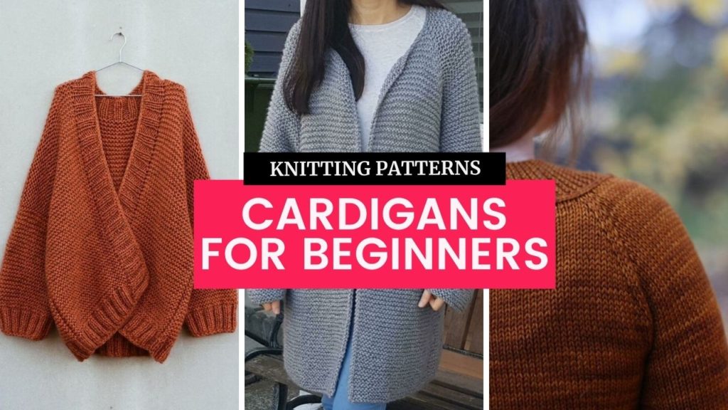 Free Beginner's Baby Cardigan Knitting Pattern